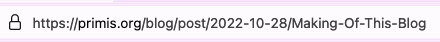 The URL of this page